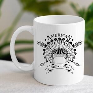Native American Ceramic Coffee Mug